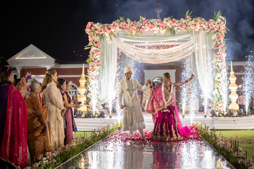 A Whirlwind of Traditions and Love: Urvi & Karan’s Magical Wedding Journey [GRAPE COUNTY, NASHIK]